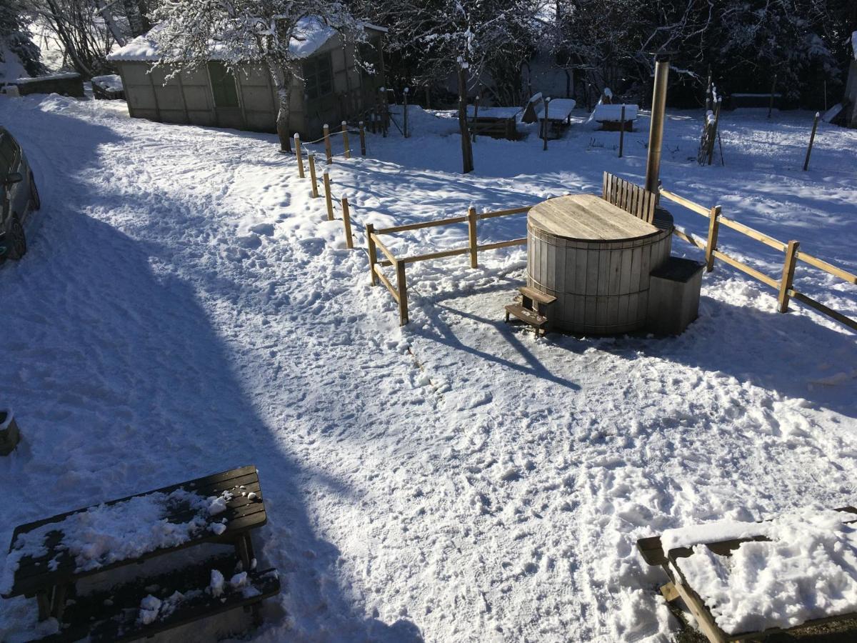 Les Marmottes Pour 12 Avec Bain Nordique Privatif Villa Camous Eksteriør bilde